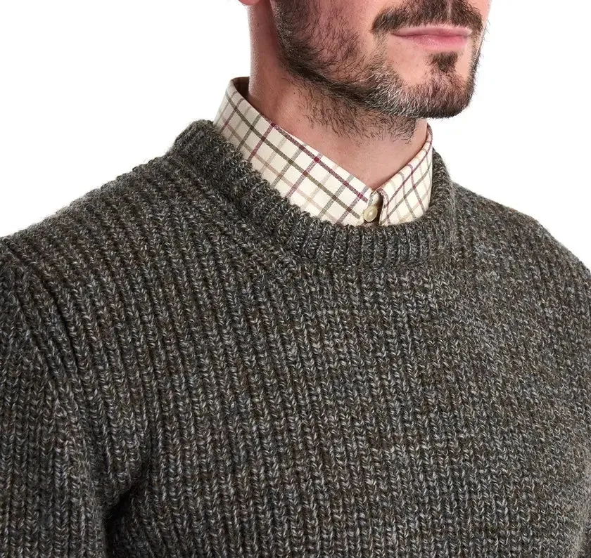 suitable for holidays Barbour Derby Tweed New Tyne Sweater