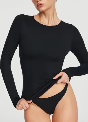 Crew Neck Long Sleeve Top Classic Layer
