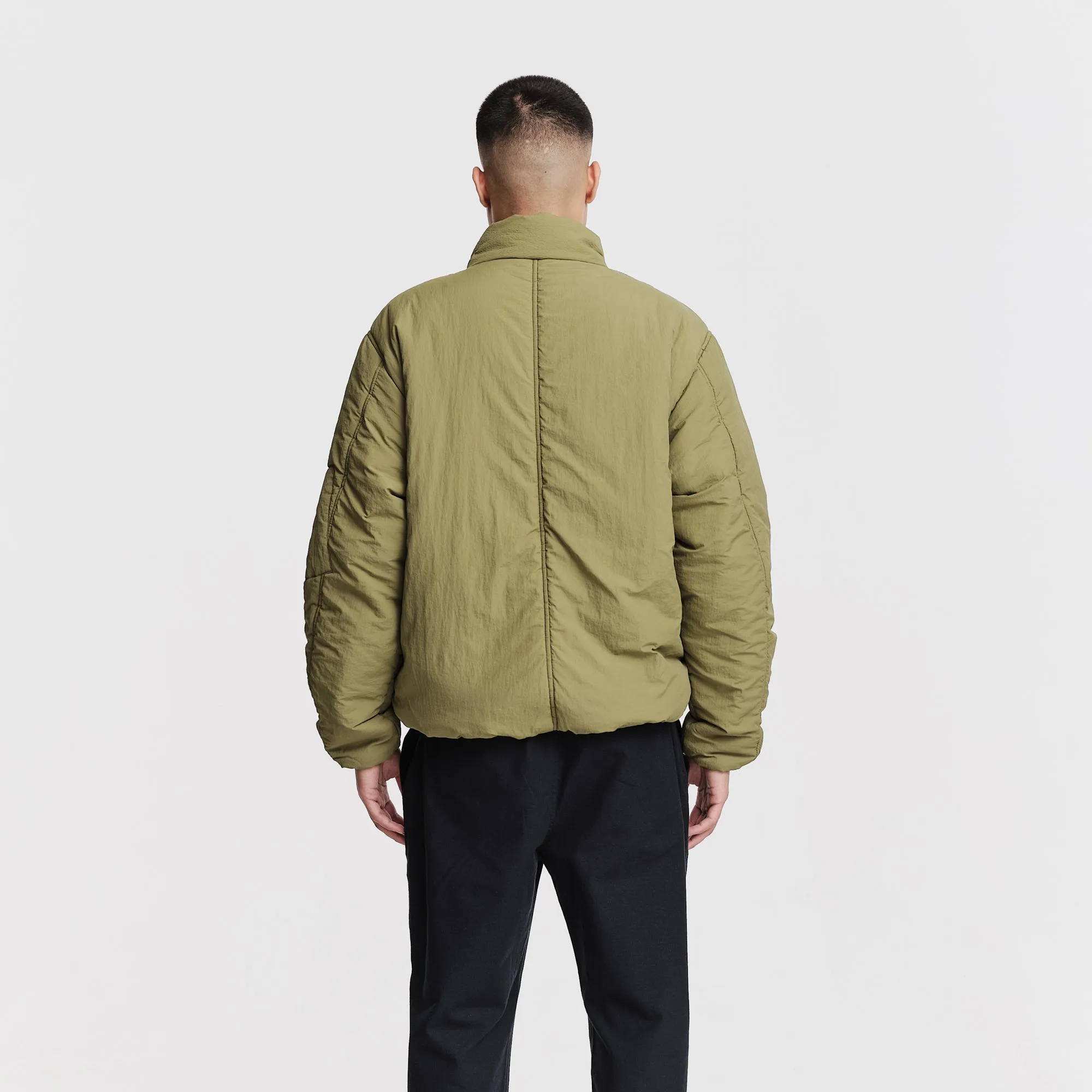 Mako Jacket Olive Green Water resistant coating