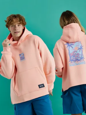 product camping suitable functionality Lightweight Wear Cruz Oversized Hoodie Peach