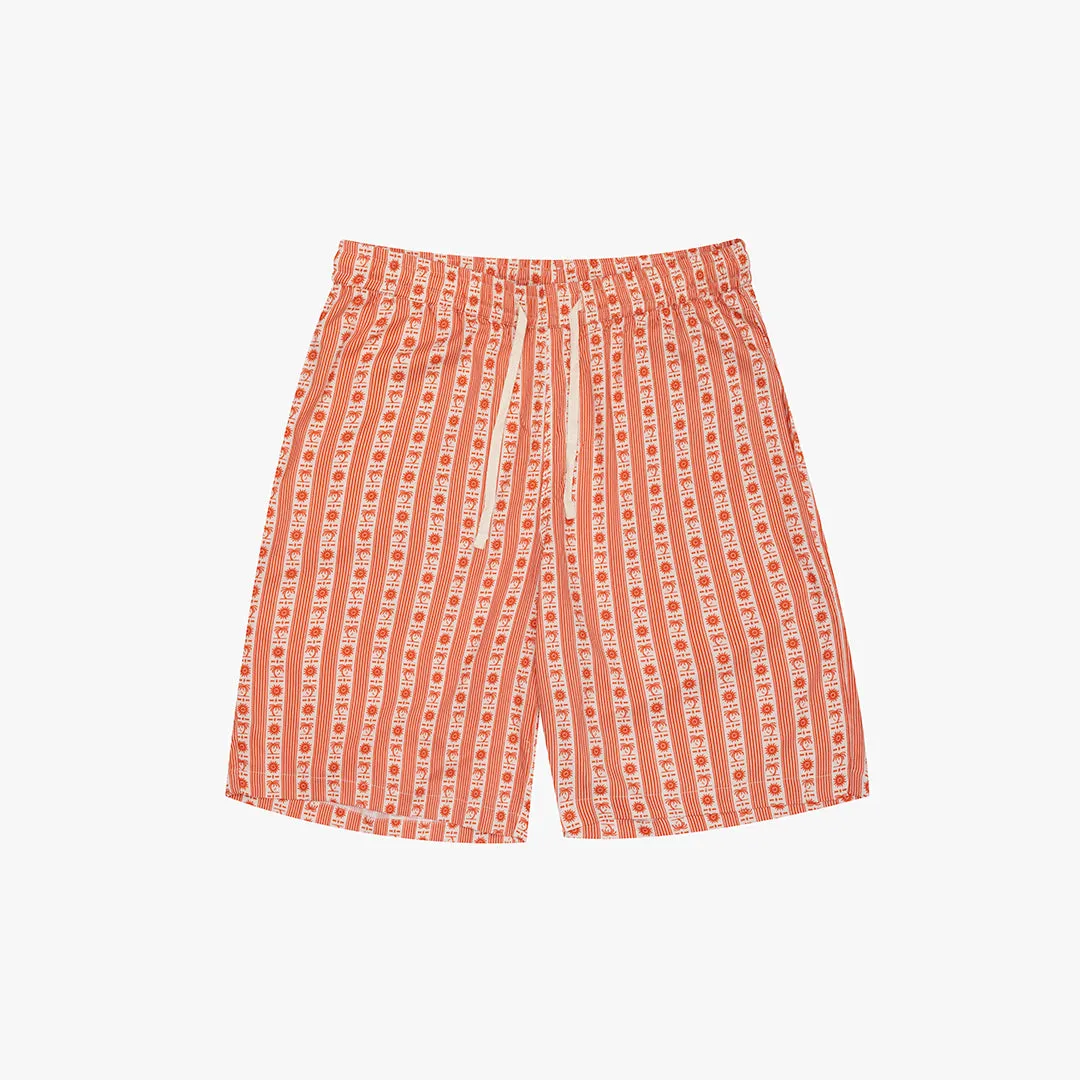 Cruz Shorts Terracotta Easy Flow Fit