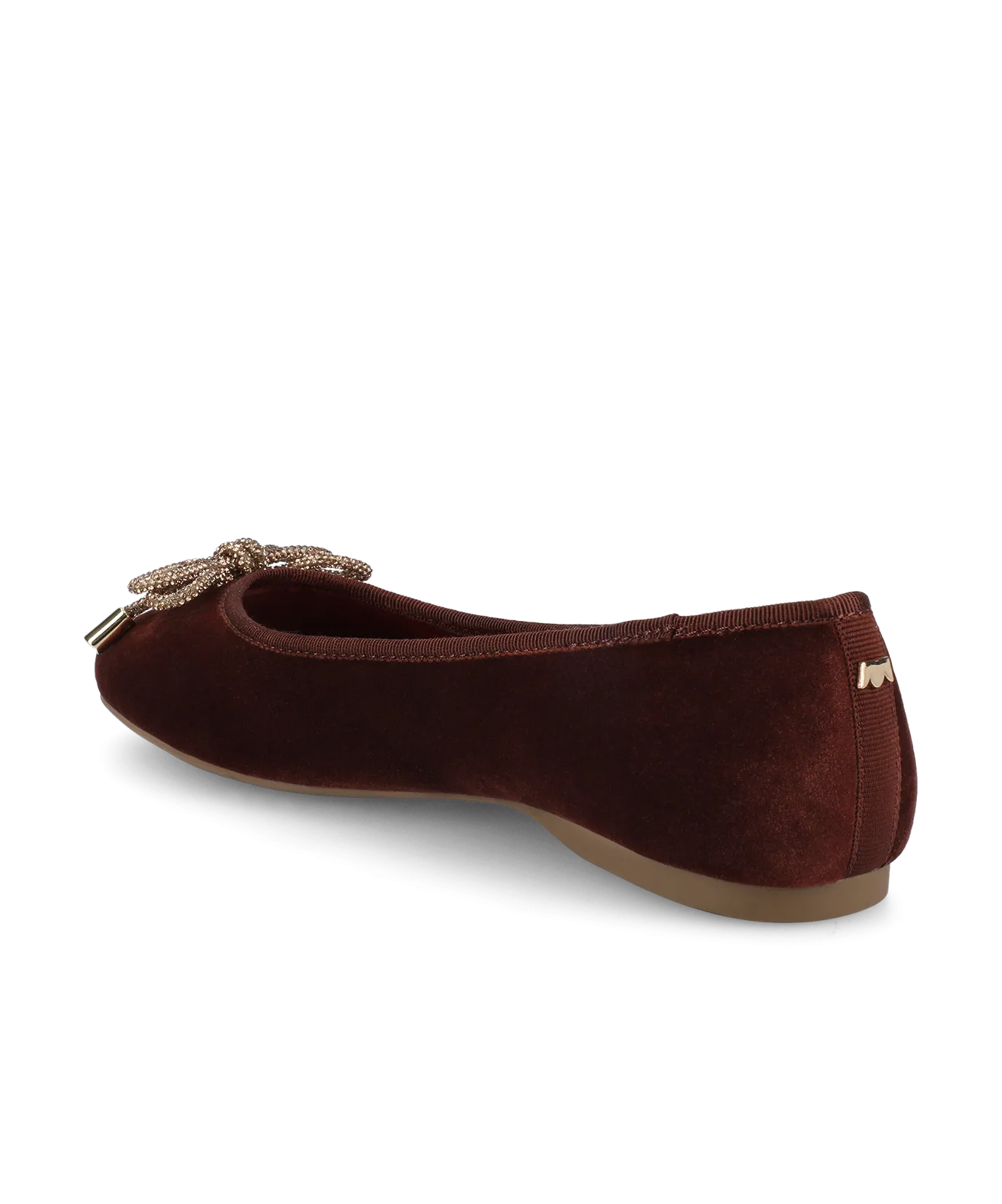 Smooth Fit The Hummingbird - Brandy Velvet Jeweled Bow