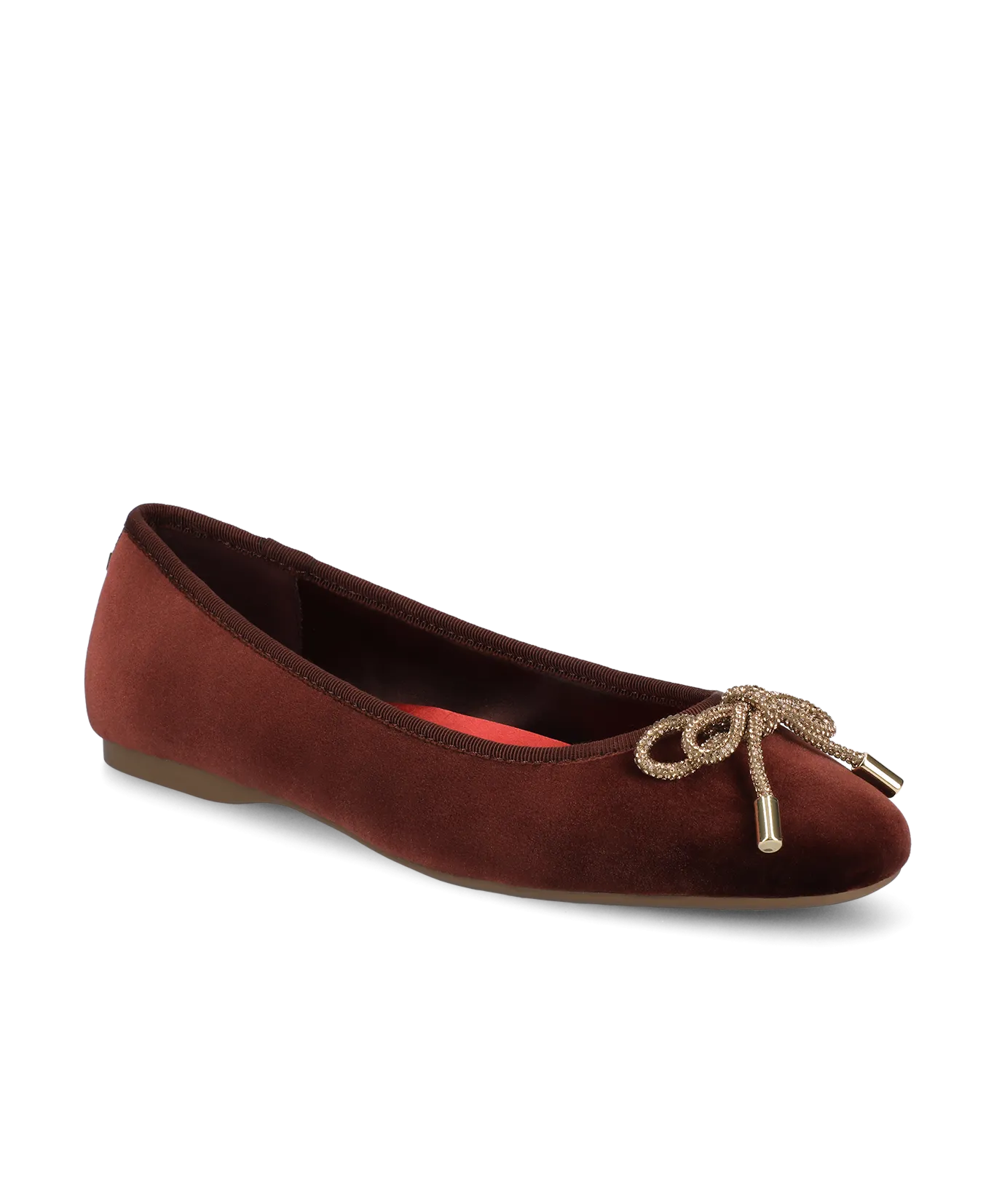 Youth Style The Hummingbird - Brandy Velvet Jeweled Bow