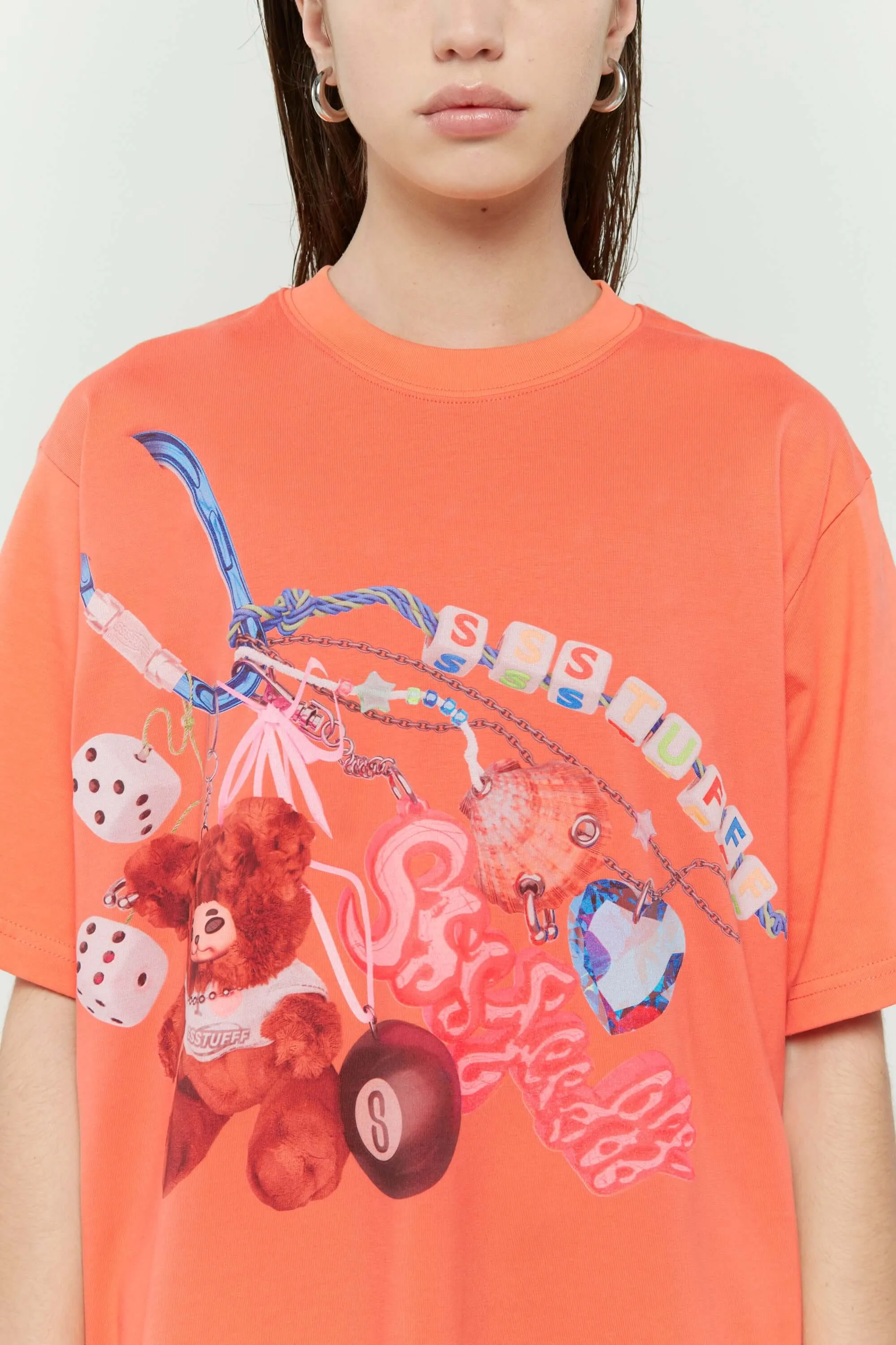 Autumn coziness Breathable Wear Fit Cute Key Chain Tee