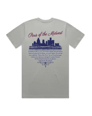 Ink D??troit - (New) Paris of the Midwest Premium T-Shirt - Storm Quick-Drying Shirt casual outing