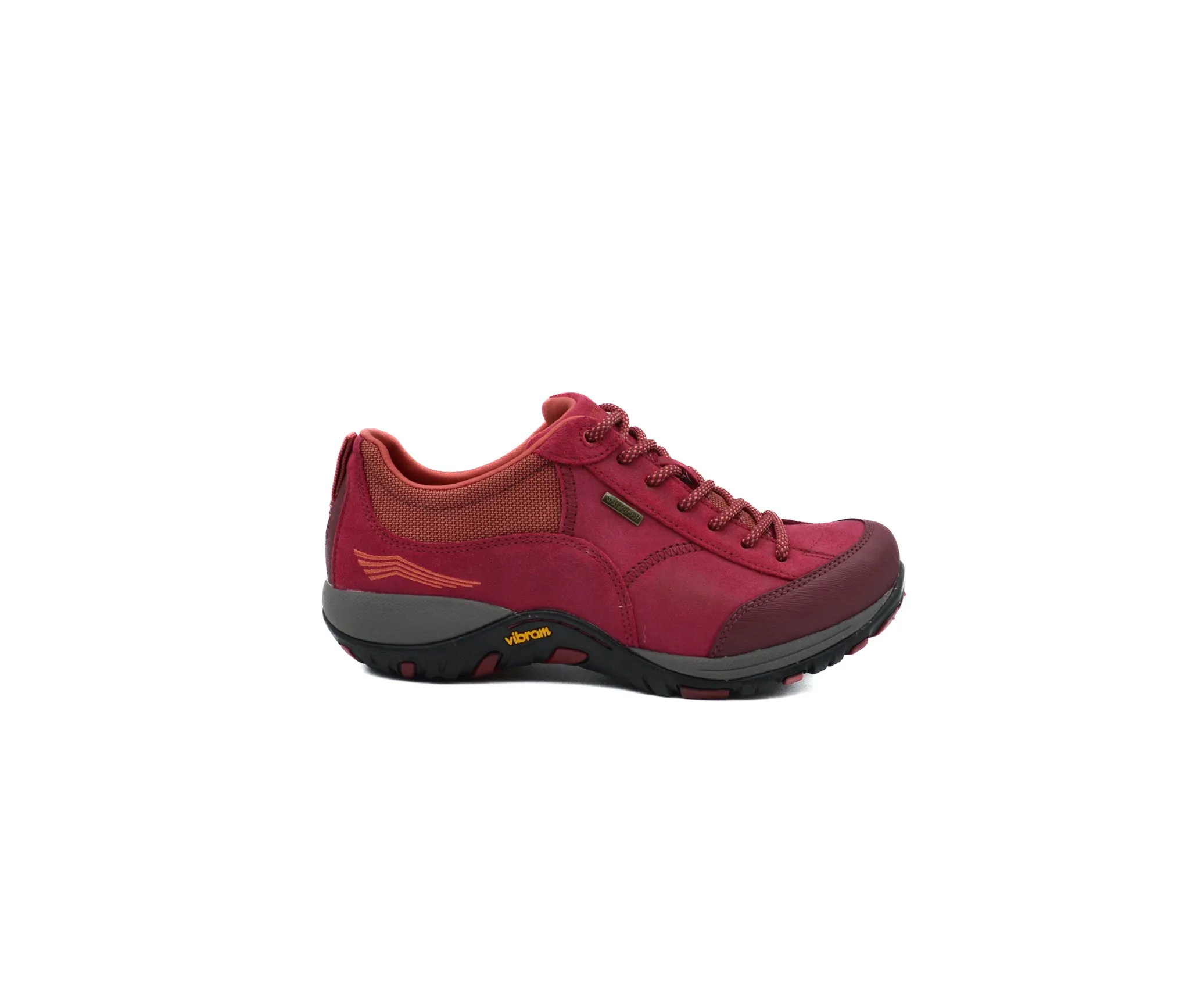 Leap Run Dansko Paisley Red Burnished Suede