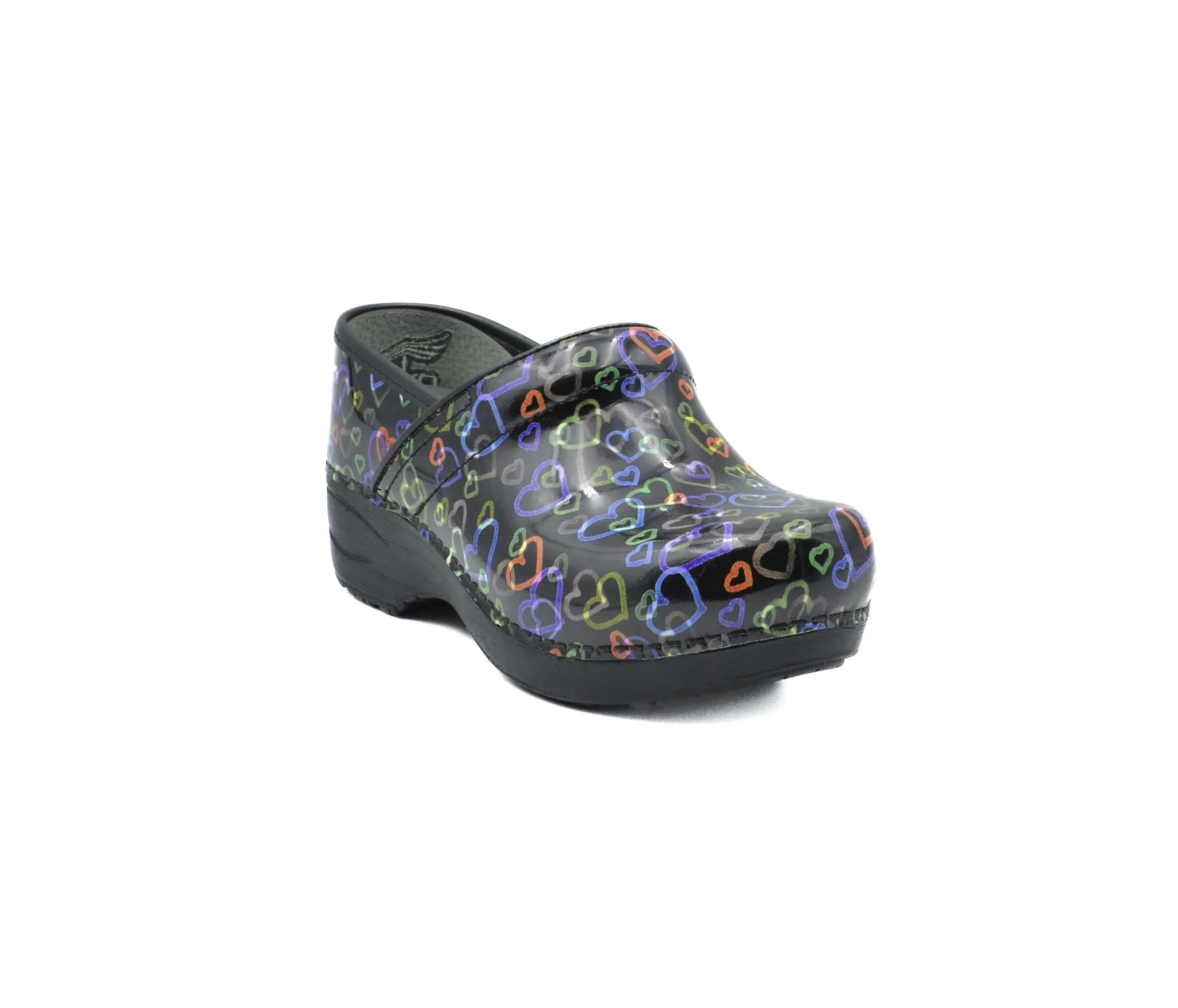 Soft Materials Cool Choice DANSKO XP 2.0 Floating Hearts Patent