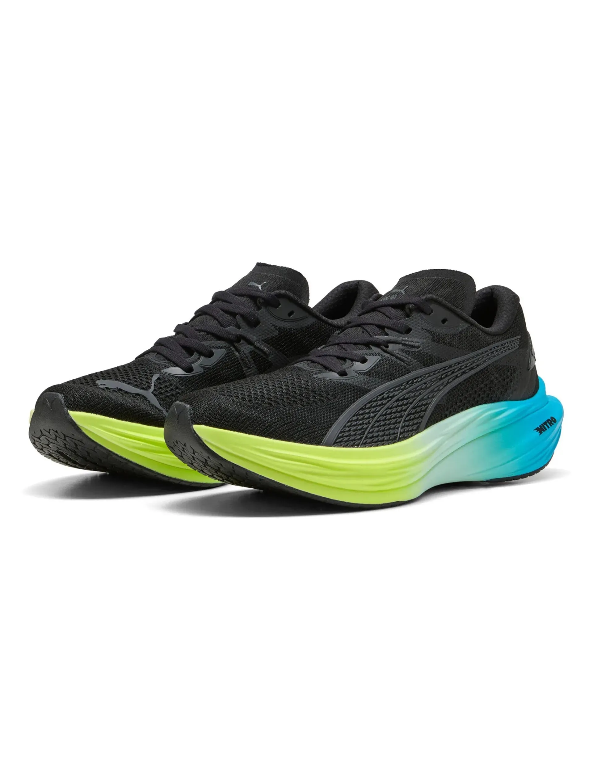 Deviate Nitro 3 - Black-Speed Blue energy - returning shoes