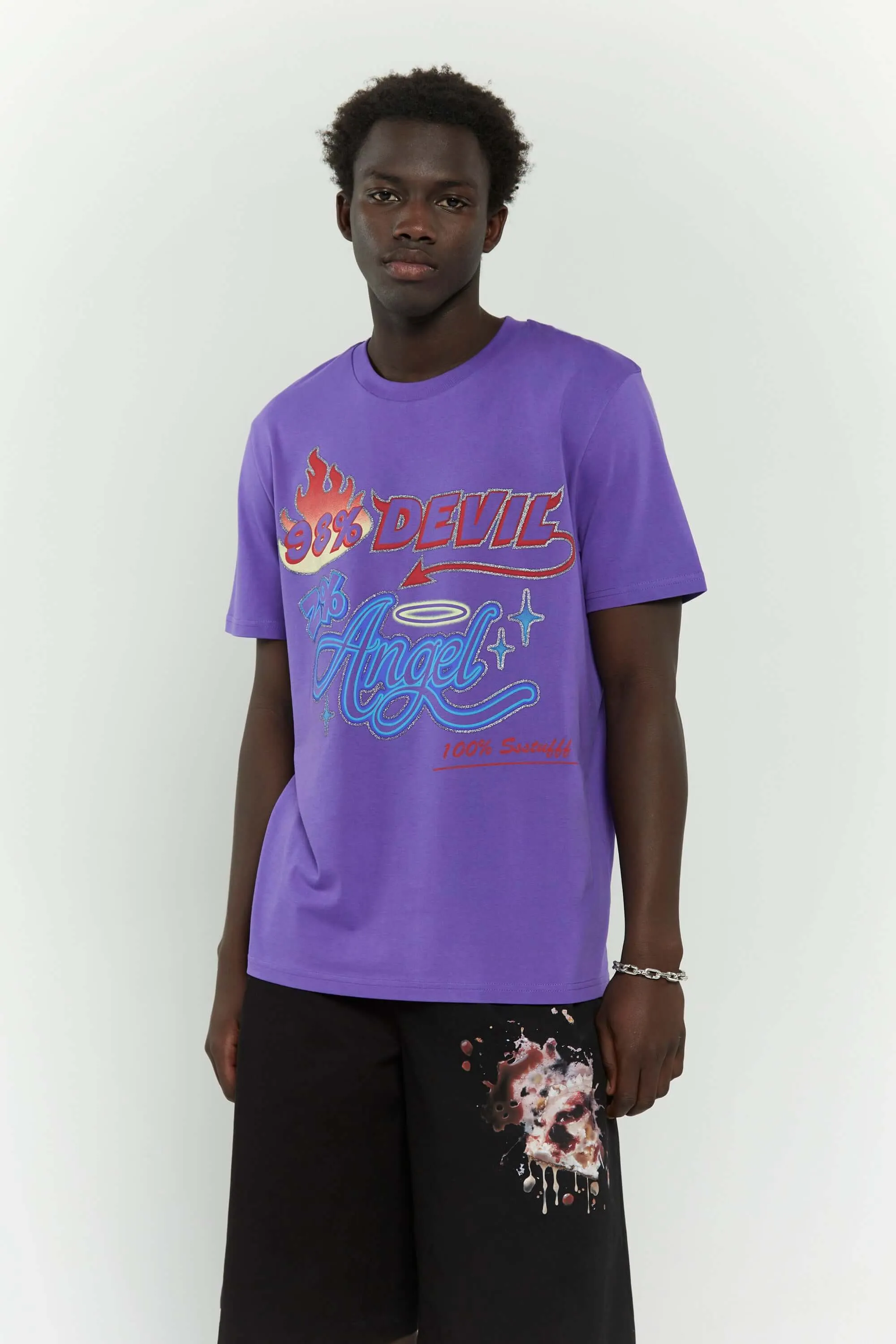 Comfy Touch Devil Angel Tee