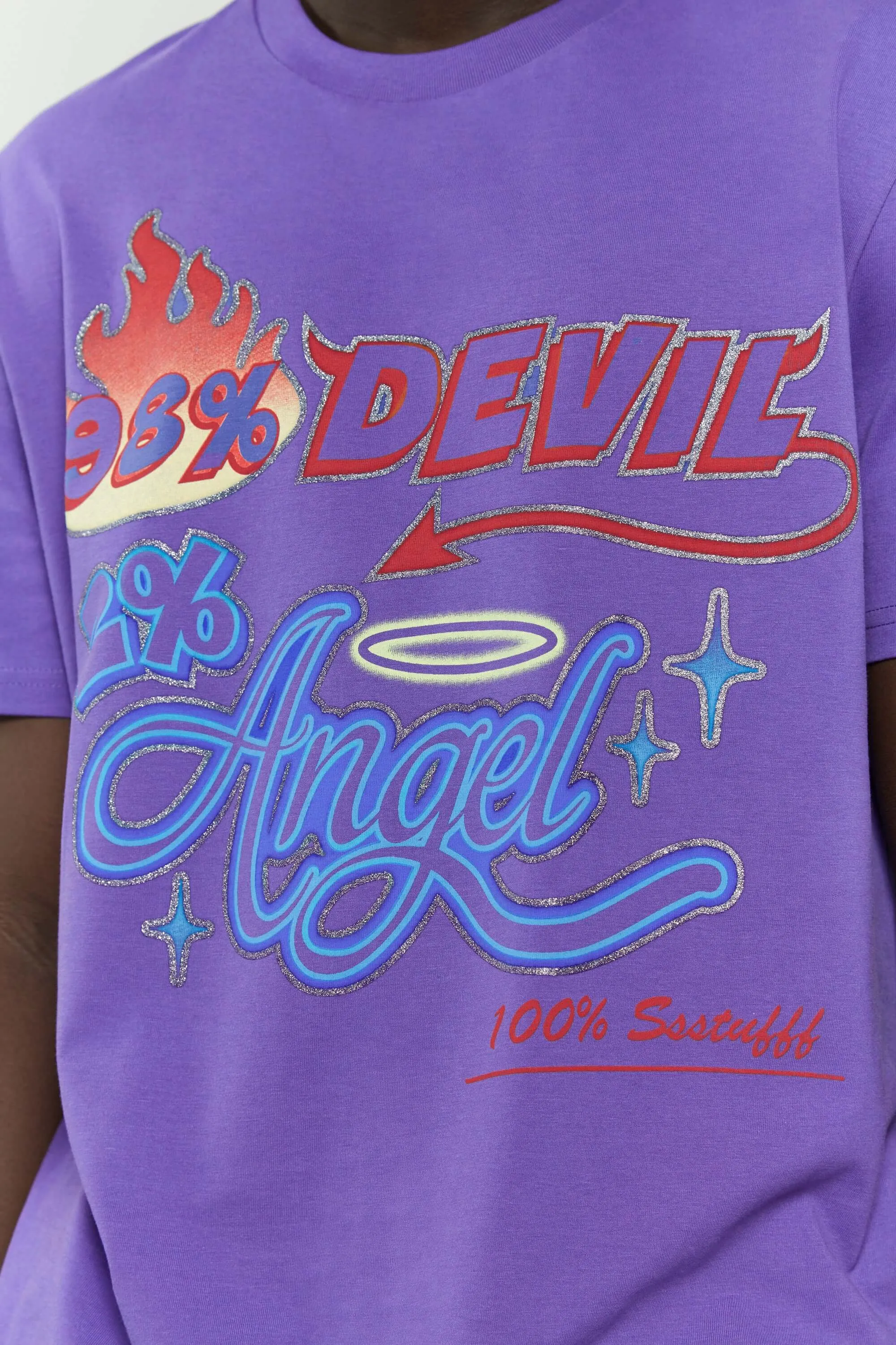 Devil Angel Tee Ultimate Comfort Lightweight Wear