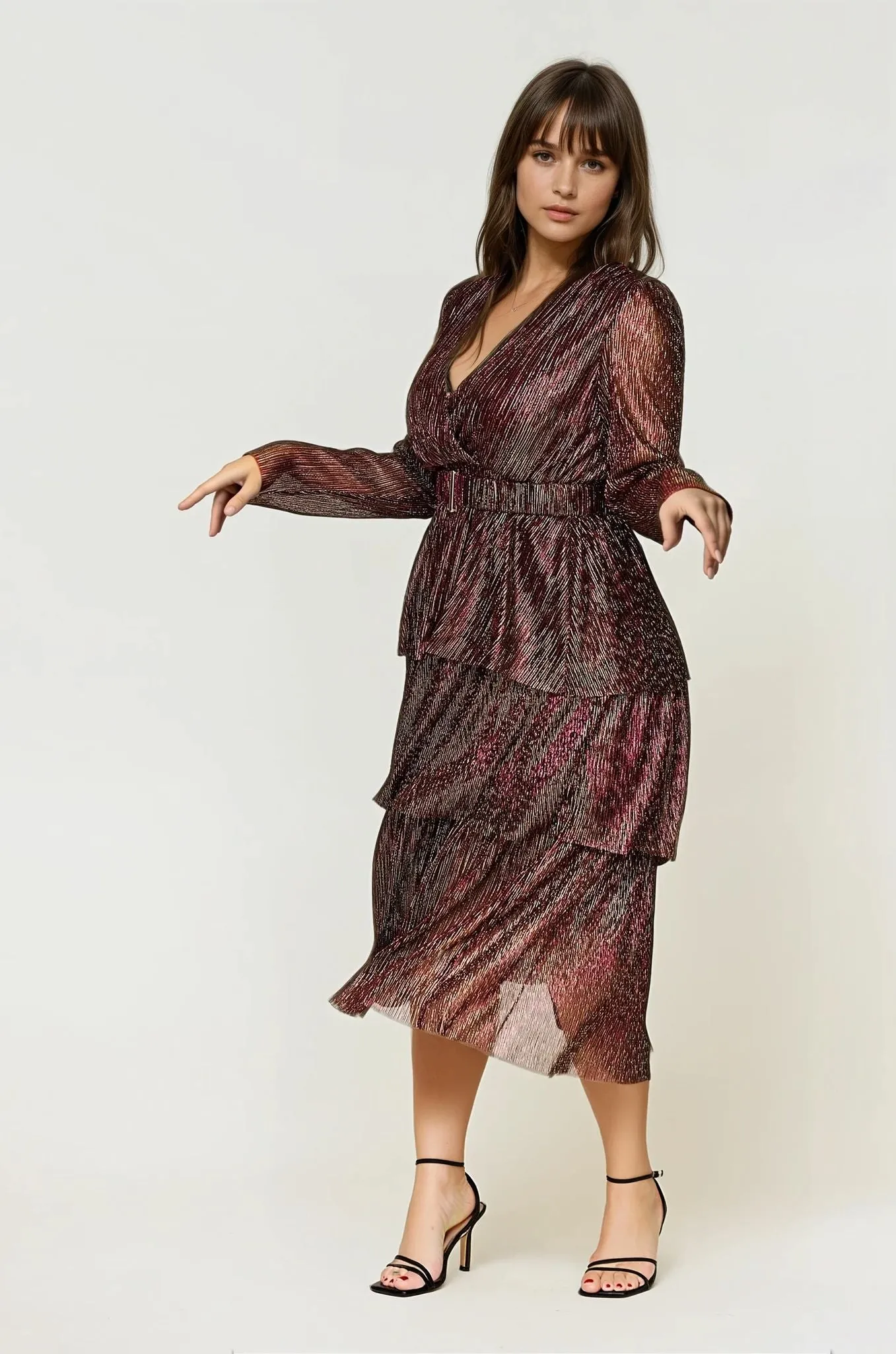 Night Style Fashionable Comfort Wear Donna Disco Dress