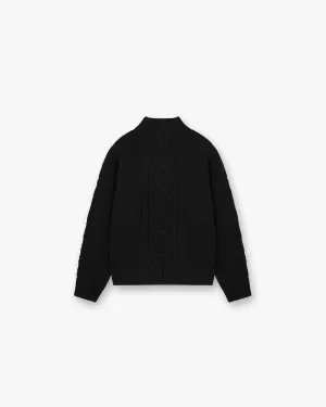 Gallagher Knit - Black Effortless Design