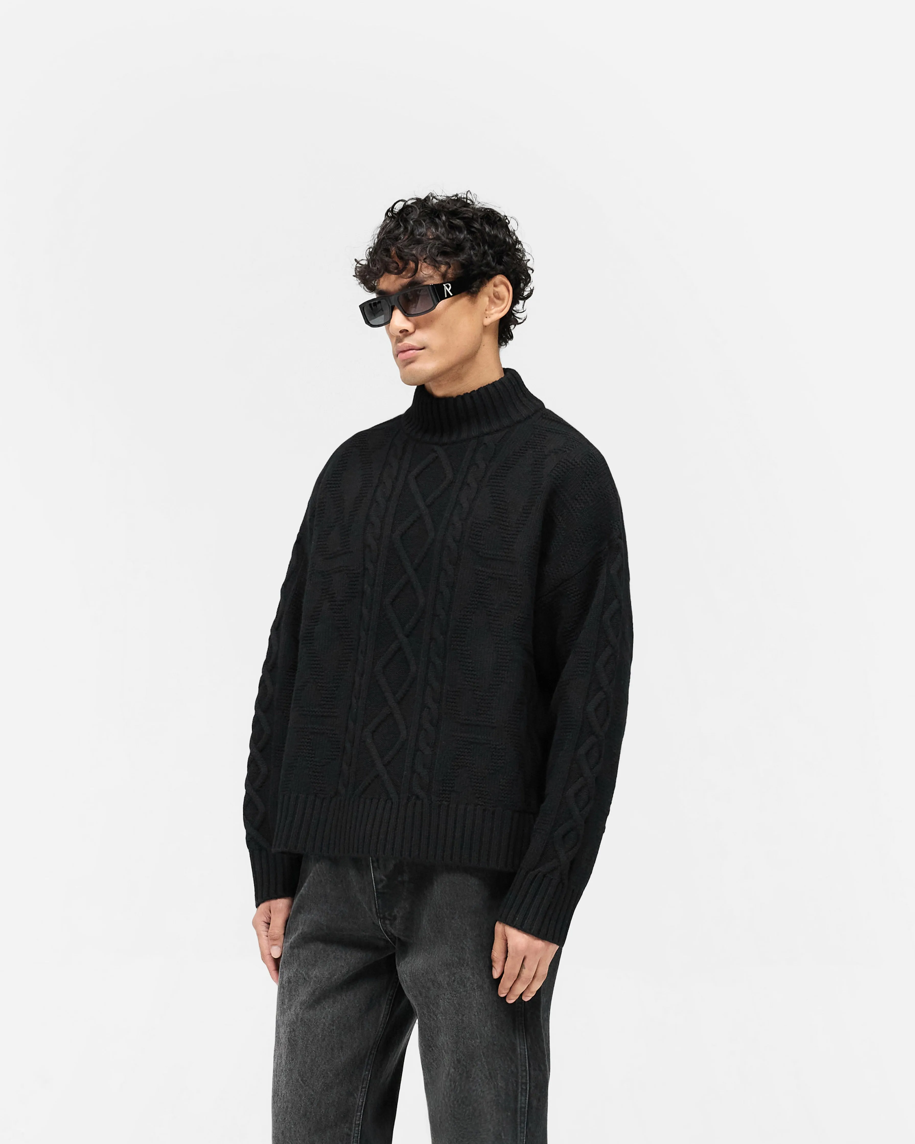Gallagher Knit - Black QuickDry Technology Royal Mode