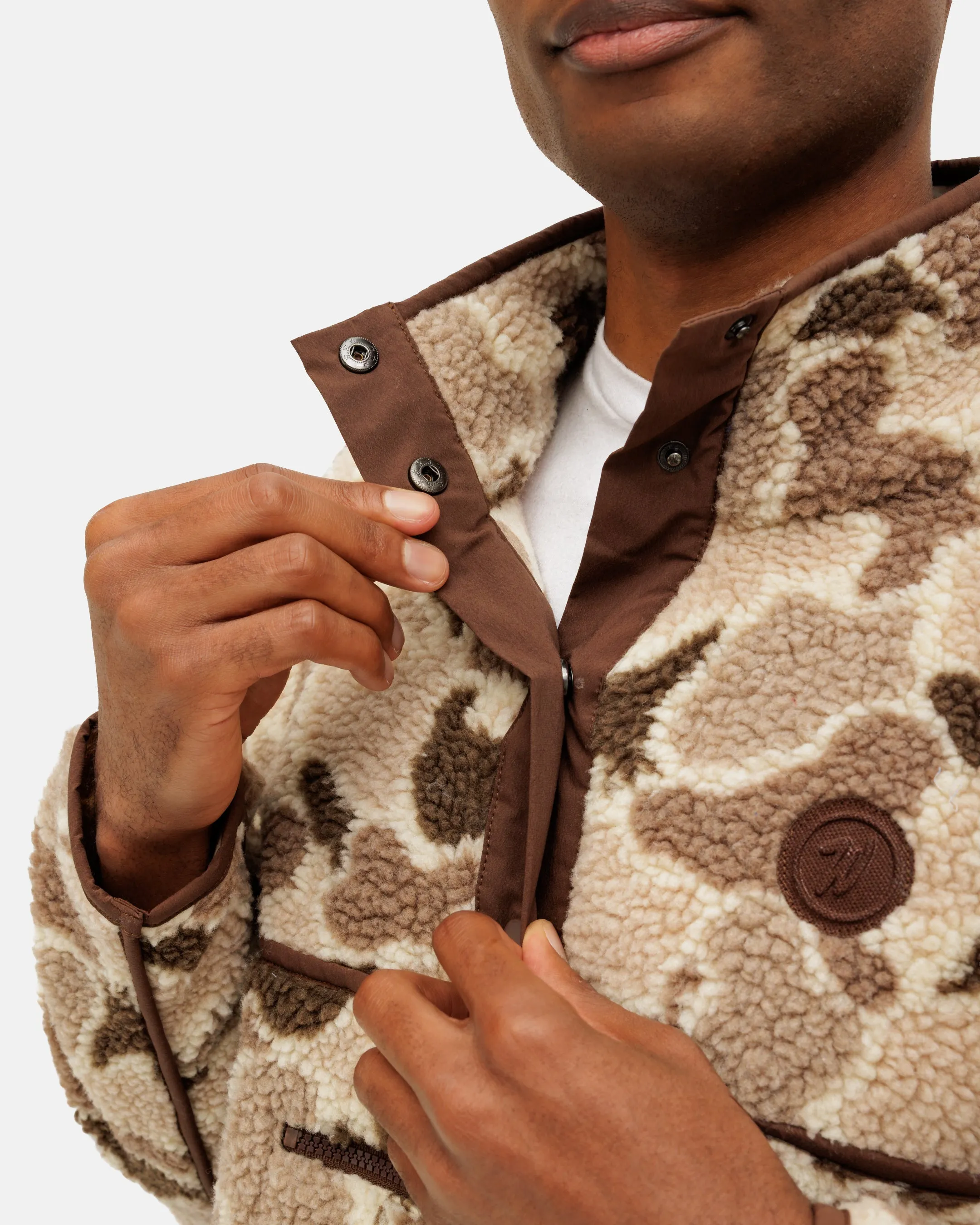 Duck Blind Men's Sherpa Pullover Windproof Barrier