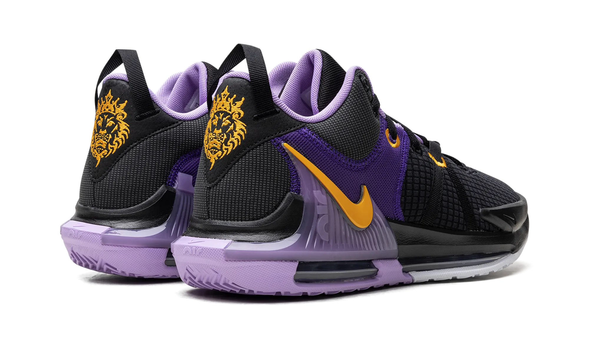 LeBron Witness VII "Lakers" Gel Cushioning high - end shoe cost