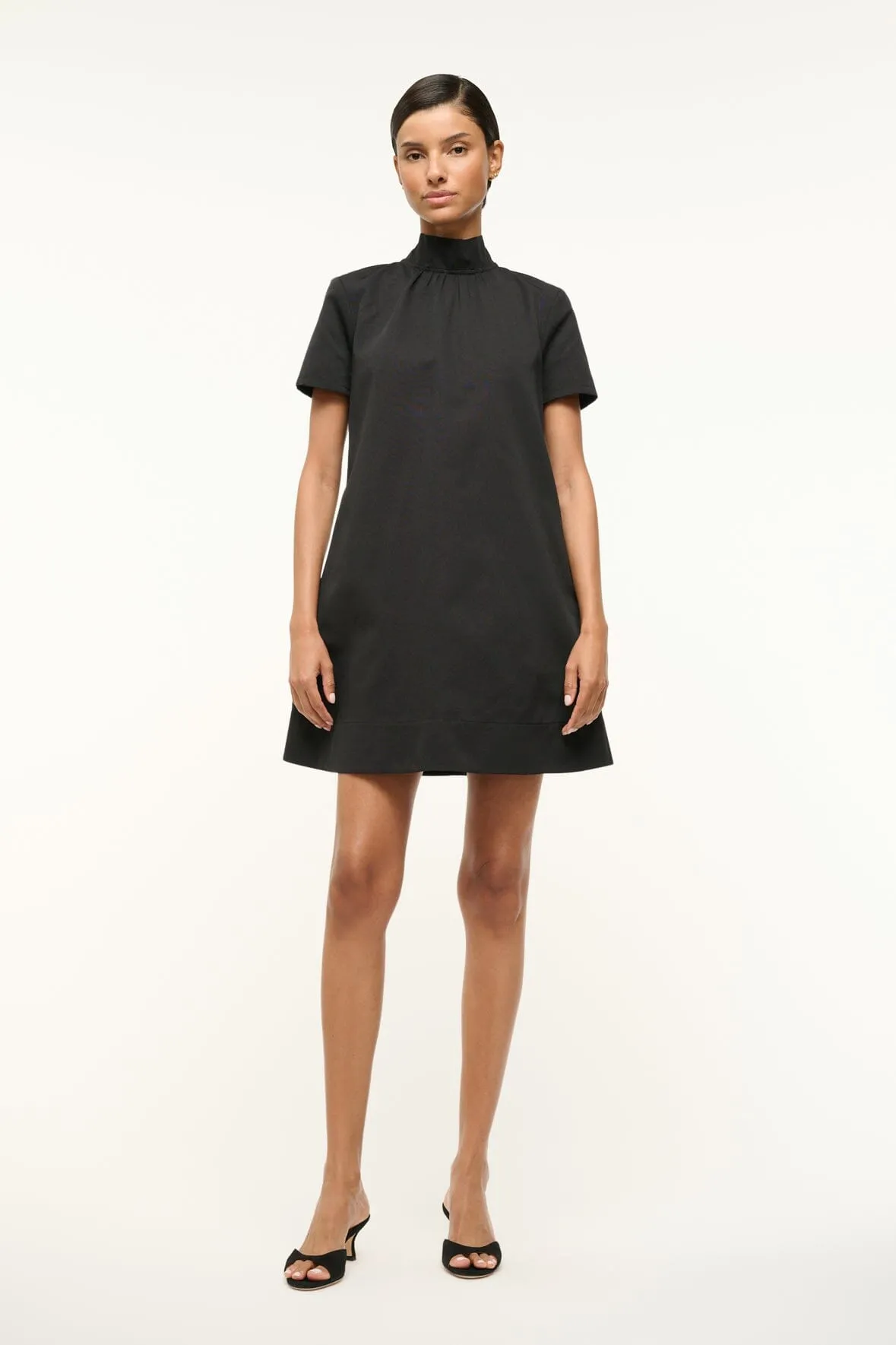MINI ILANA DRESS | BLACK Feminine Movement Elegant Fit