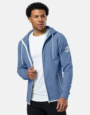 product geometric precision Chill Zip Hoodie in Oasis Blue