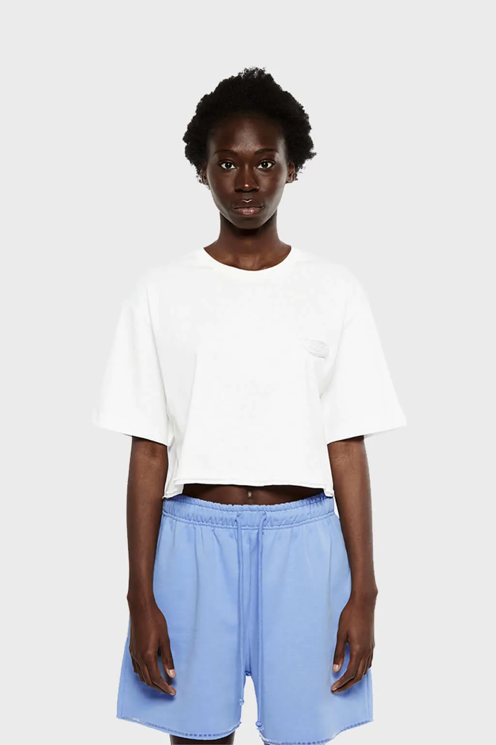 Comfortable And Trendy FUWARI Embroidery Tee