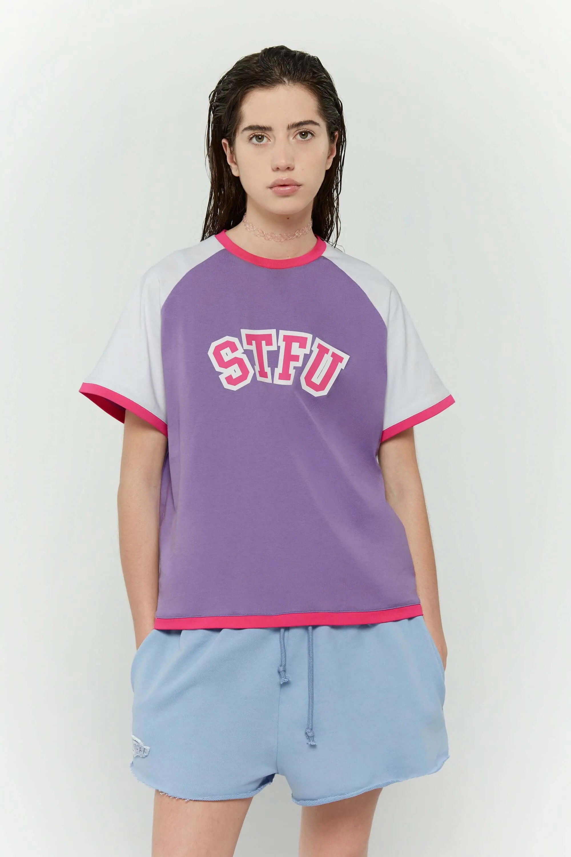 STFU Crop Tee Cozy And Stylish Sleeveless