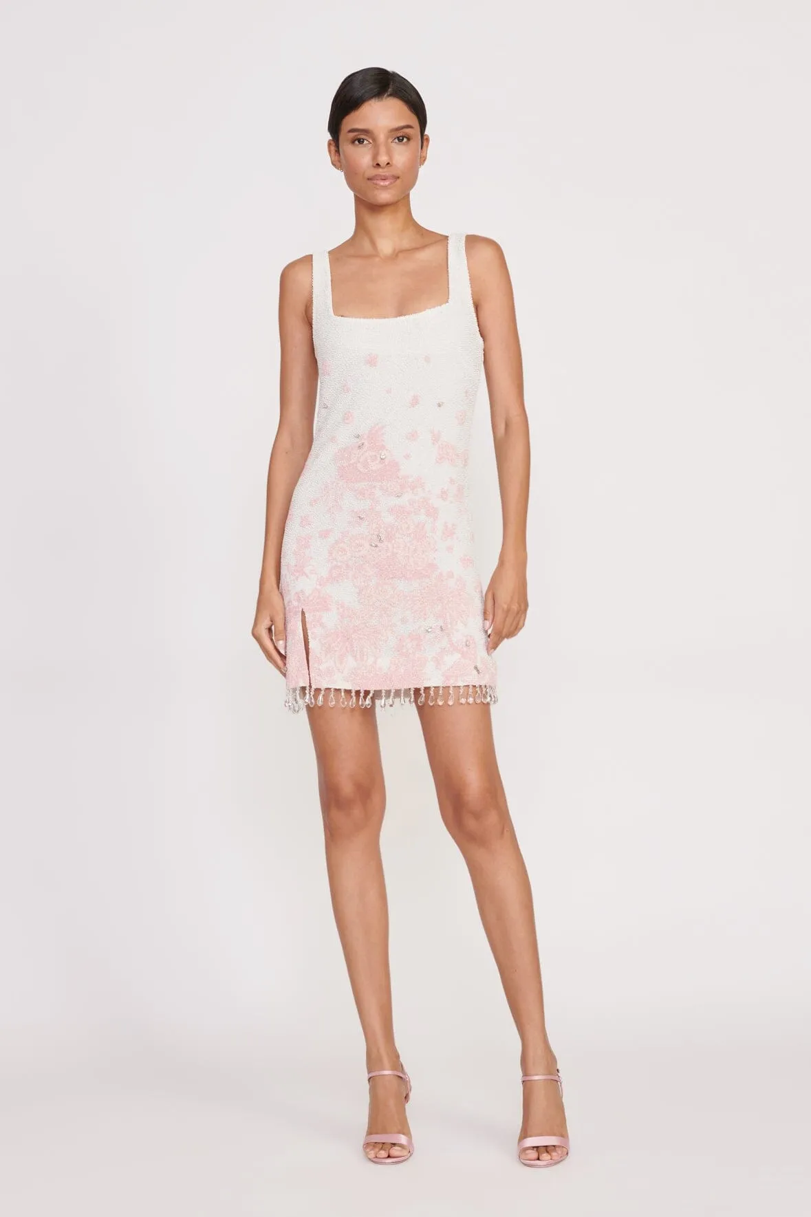 Sheer Look LE SABLE DRESS | IVORY CHERRY BLOSSOM TOILE