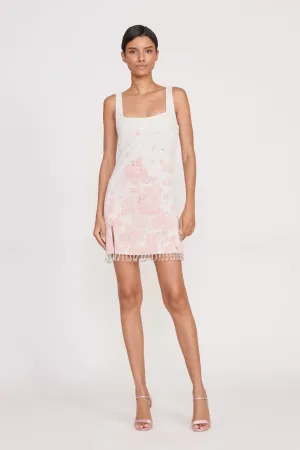Body Safe Sleek Form LE SABLE DRESS | IVORY CHERRY BLOSSOM TOILE