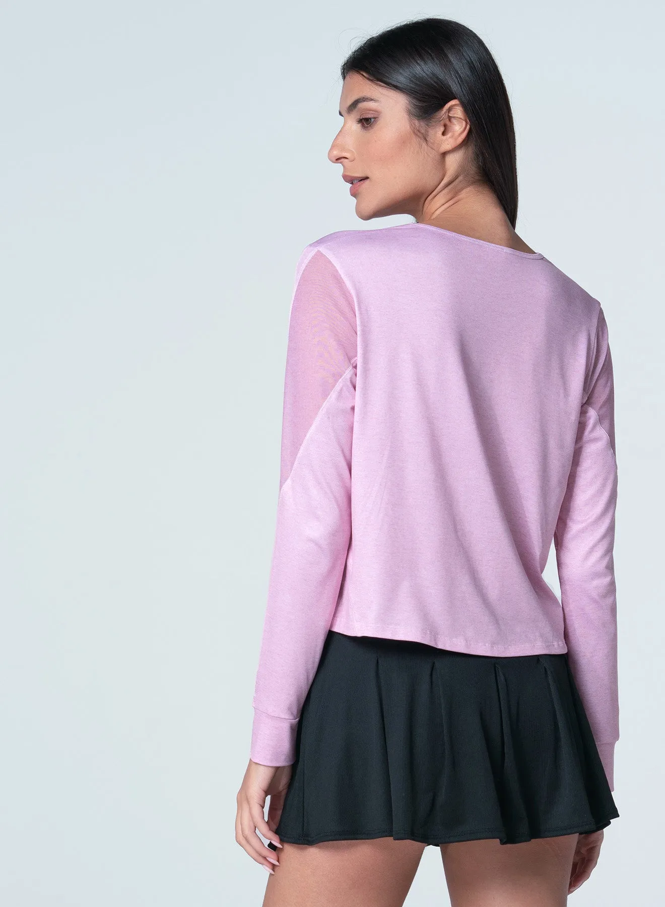 Embrace Time Long Sleeve Sporty Vibe Adjustable Hem