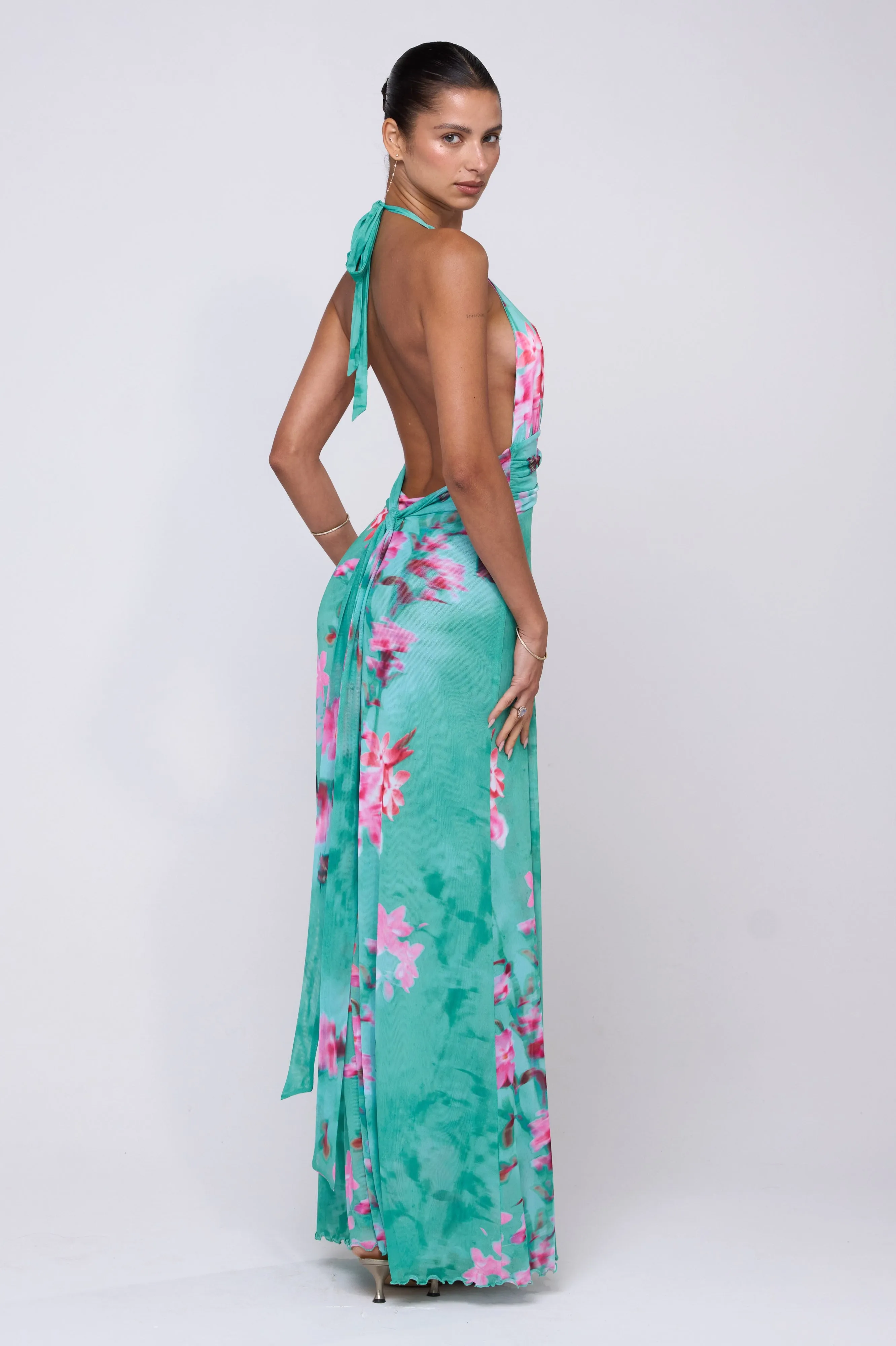 Chelsea Maxi Dress in Clearwater Easy and Effortless