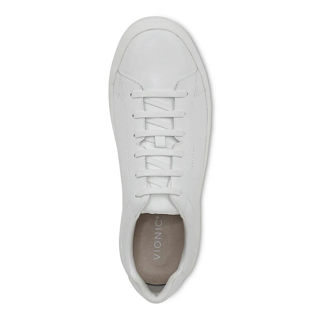 Mens Vionic Colbie in White Touch Comfort Shine Step