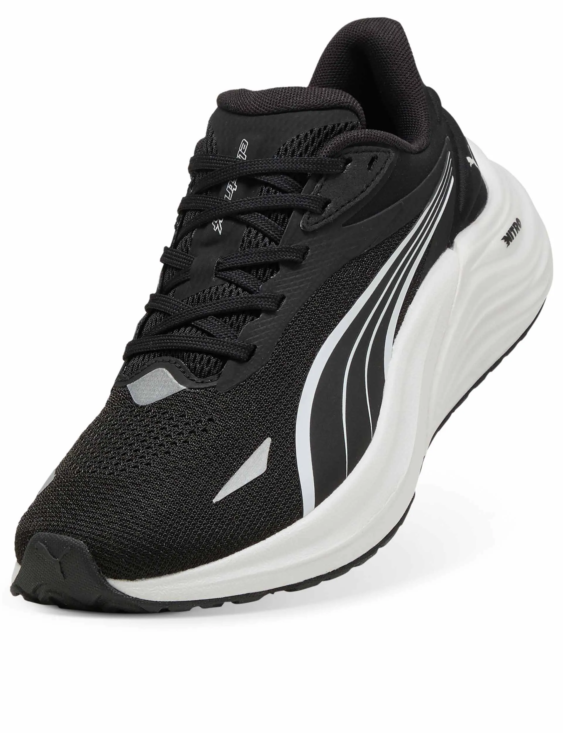 Electrify NITRO 4 Running Shoes - Black/White promotional shoes fabric - lining shoes