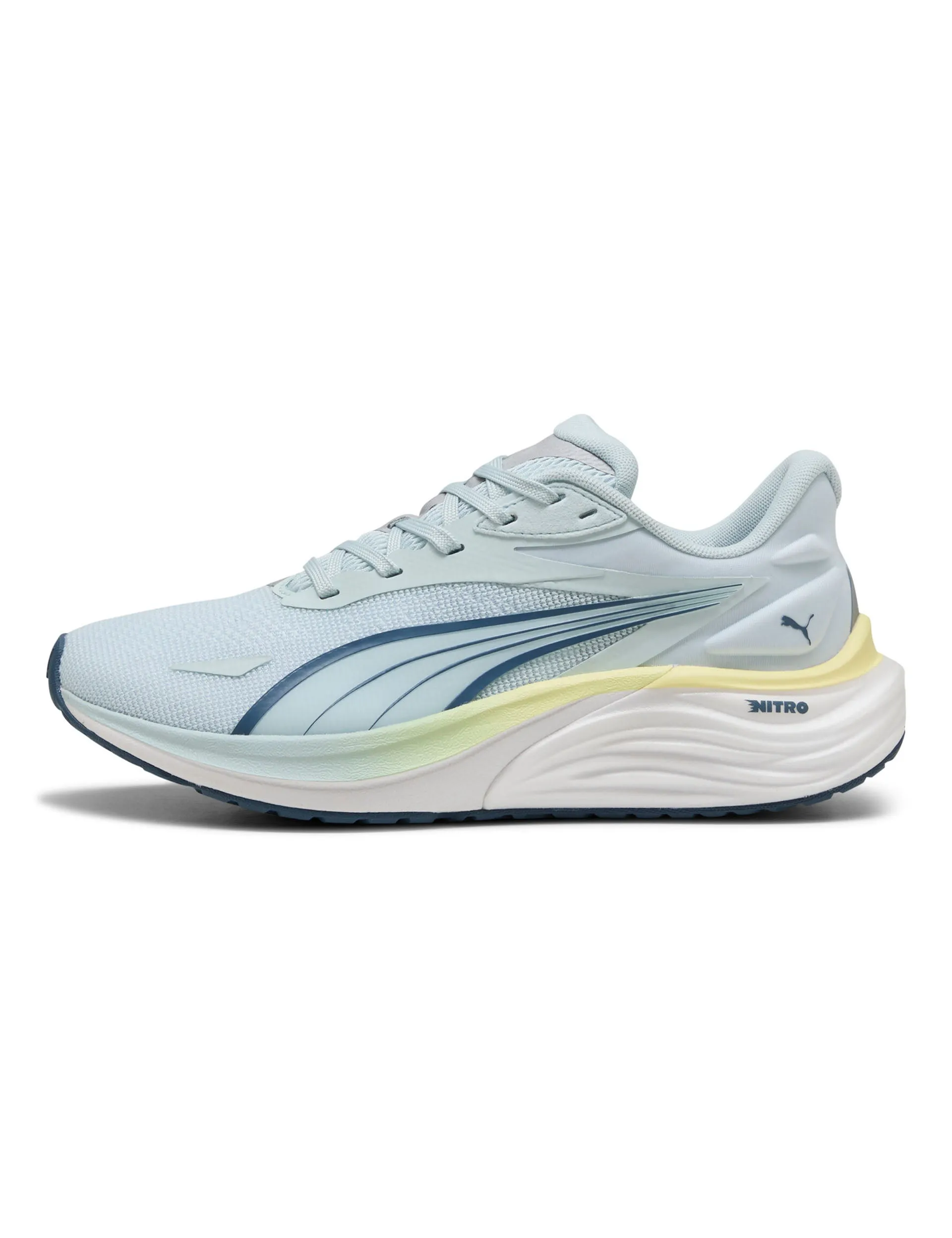 paddleboarding - running shoes Midfoot Focus Electrify NITRO 4 Running Shoes - Sea Glass/Dark Indigo/Grey Echo