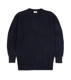 OdorResistantFabric Trunk Walden Geelong Crew Neck Sweater: Navy