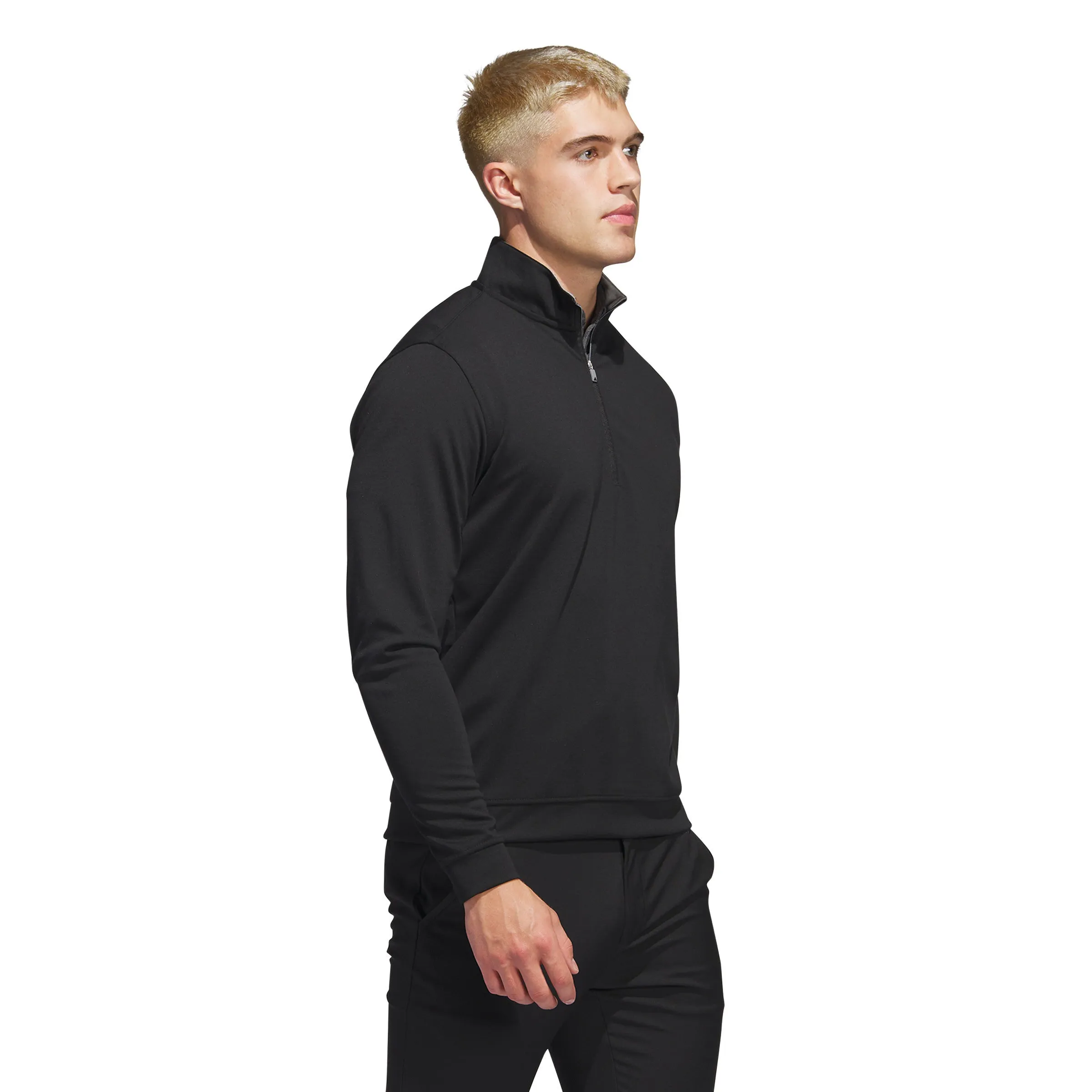 Elevated Quarter Zip | BLACK Daily Wear Trendy Top