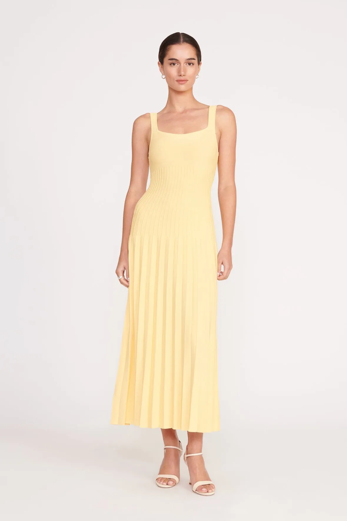 ELLISON DRESS | LEMON DROP Side-Slit