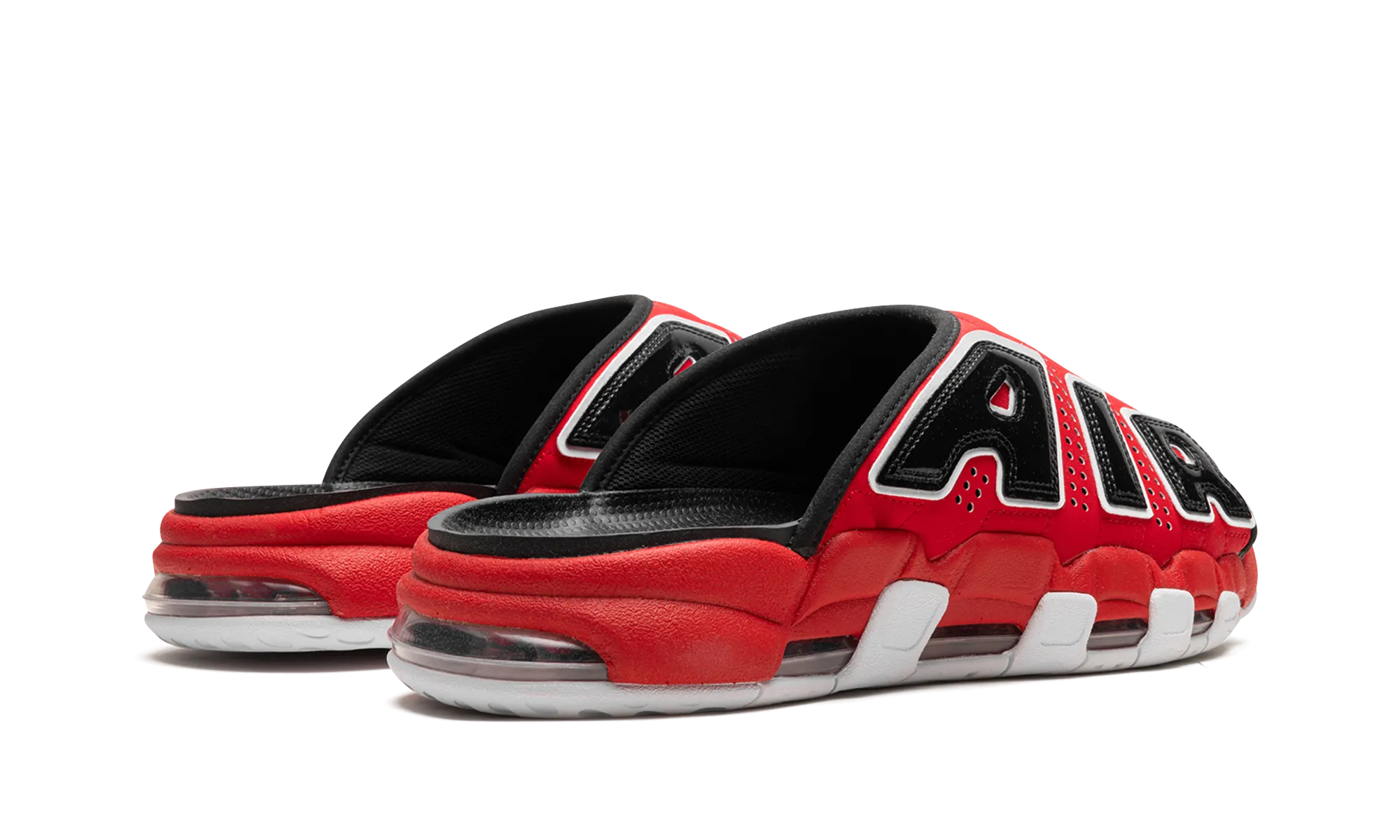 Airflow System joint flexibility running shoe improvement Air More Uptempo Slide "Bulls"