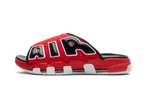 Air More Uptempo Slide "Bulls" marathon runners' shoes Hydraulic Absorption