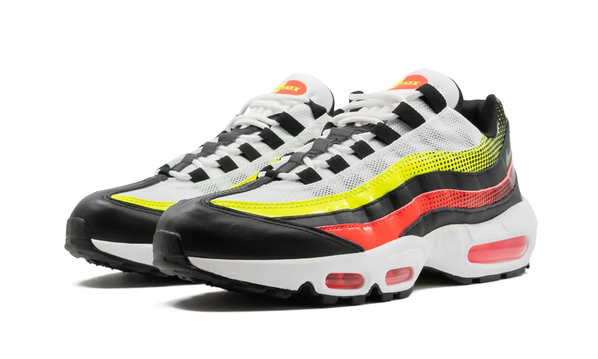 Air Max 95 SE "SOLAR RED" group runs easy - to - put - on - simplicity shoes