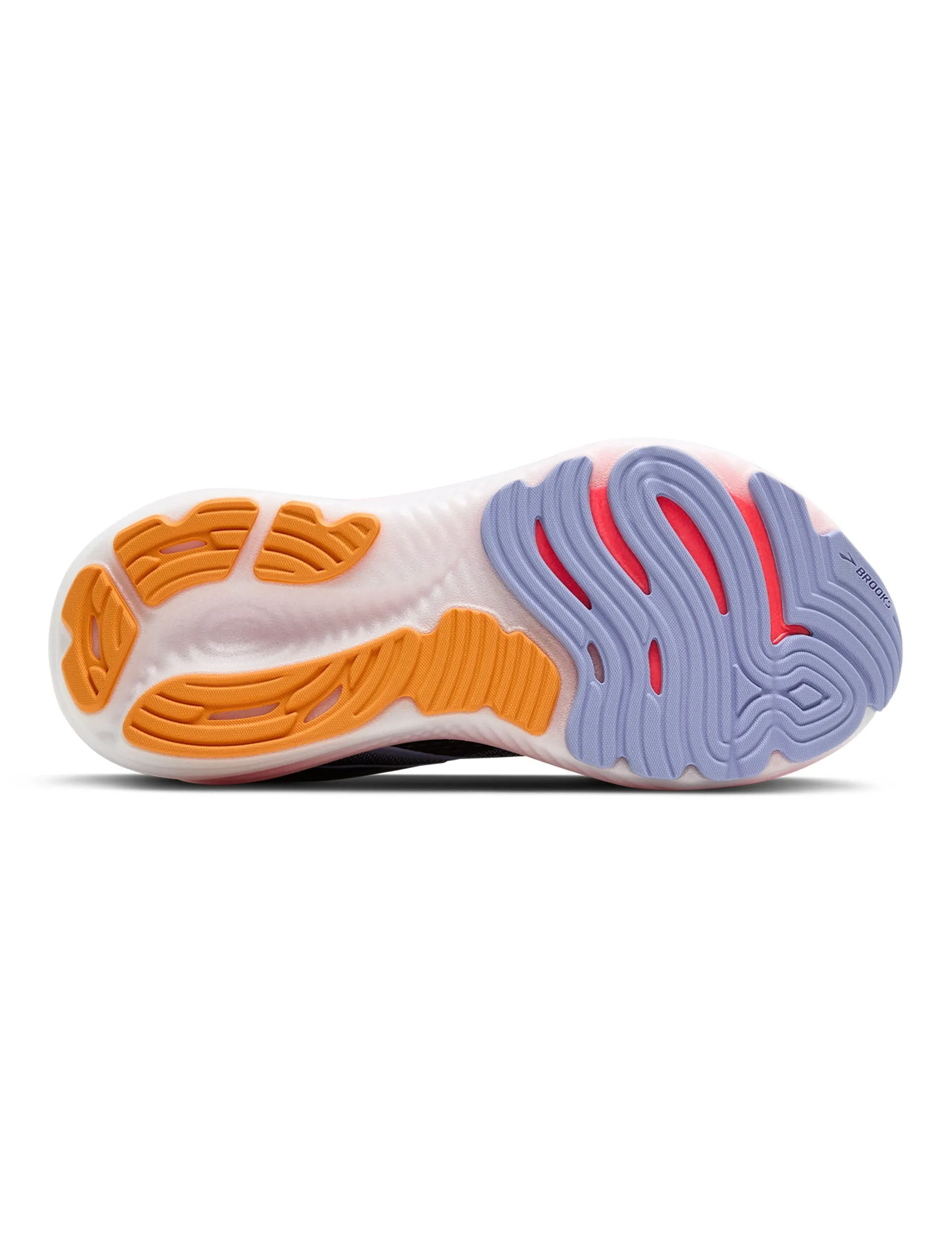 stress - free packable running shoes Glycerin 22 - Black/Blue Heron/Orange