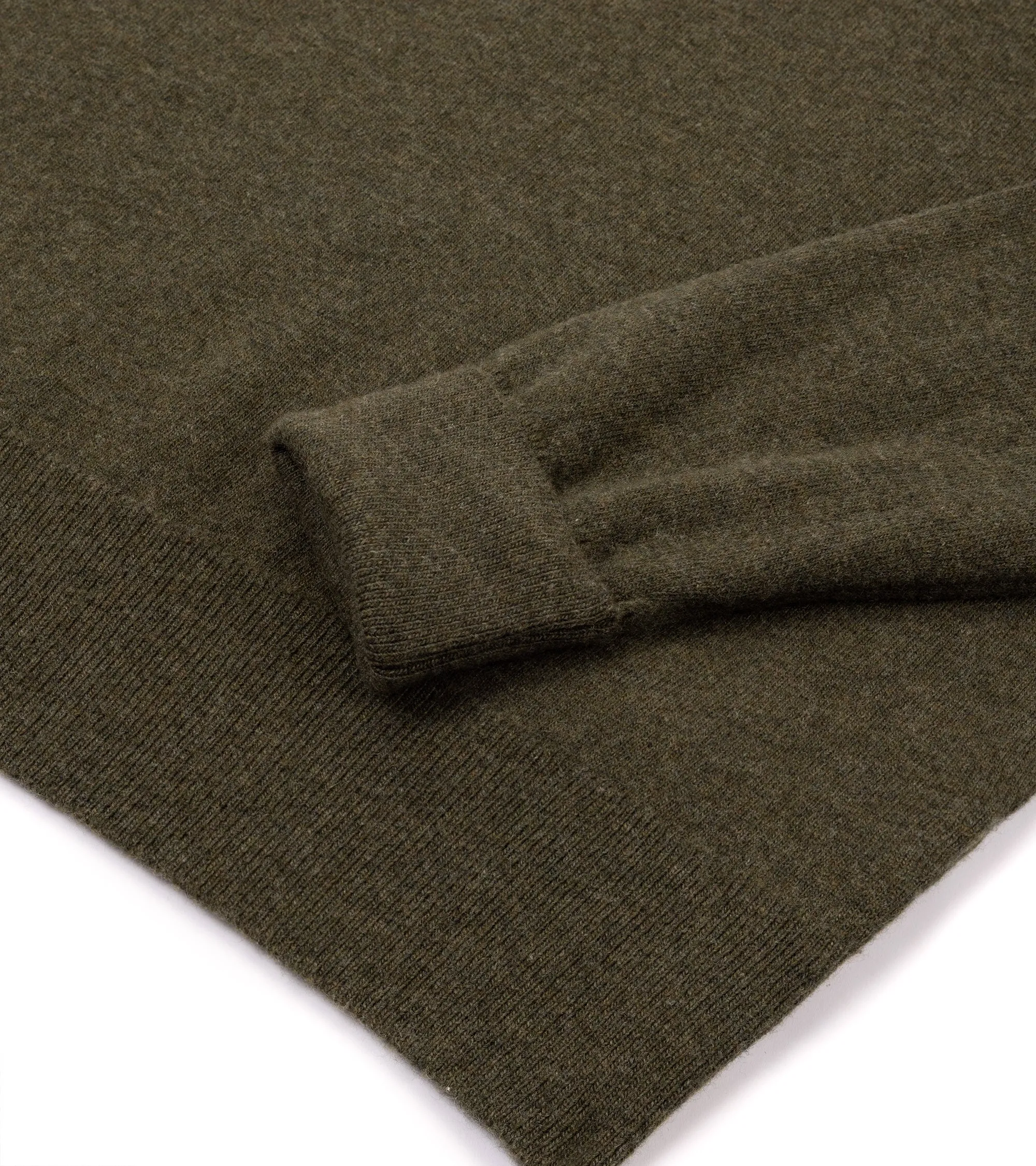 Sunset Scene Mind Glow Trunk Walden Geelong Crew Neck Sweater: Olive Green