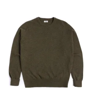 Trunk Walden Geelong Crew Neck Sweater: Olive Green Regal Glow Comfortable Fashion