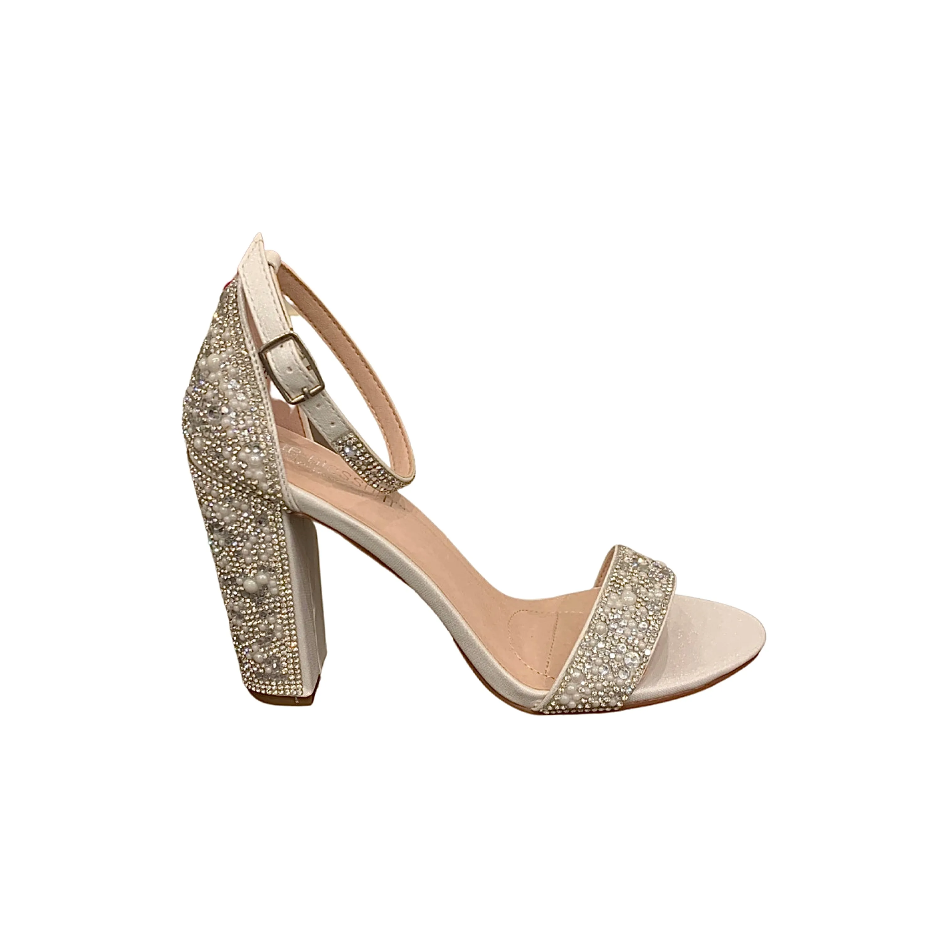 Celina Pearl White Shimmer Workout Date night