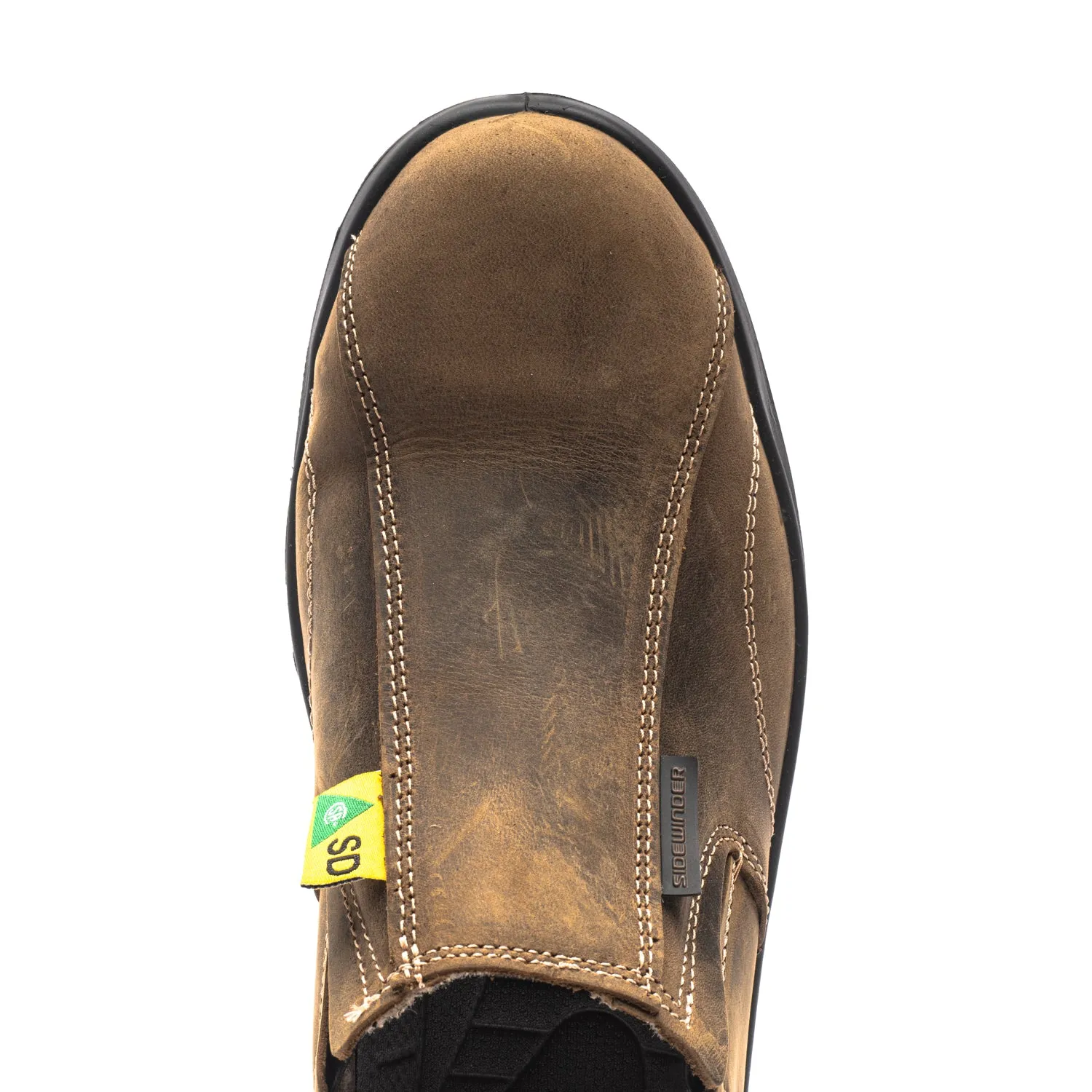 Glide Men's Composite Toe Slip On Oxford Safety Shoes 463 Sunset Walk