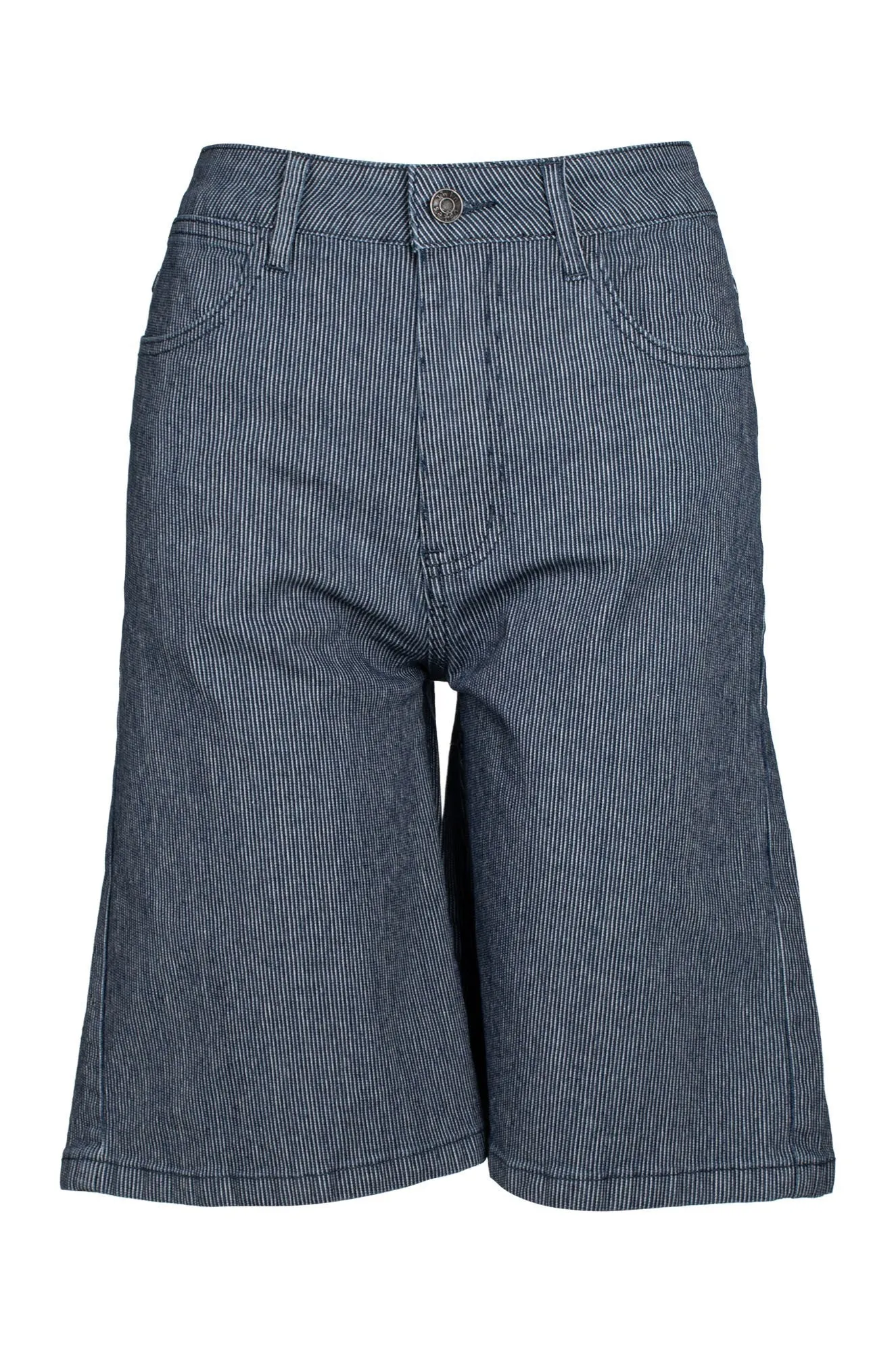 mix and match Contoured Cuff Design Shorts | Narrow Blue Stripe | 6890C1