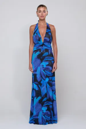 Bohemian-Style Chelsea Maxi Dress in Lagoon