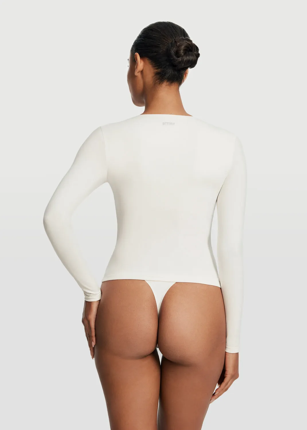 Quarter Zip Long Sleeve Top Urban Fit