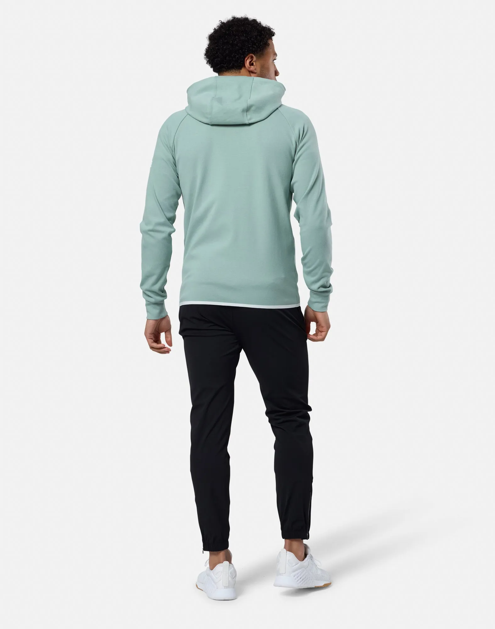 product snowboarding suitable thrill Comfy Basics Chill Zip Hoodie in Summer Green