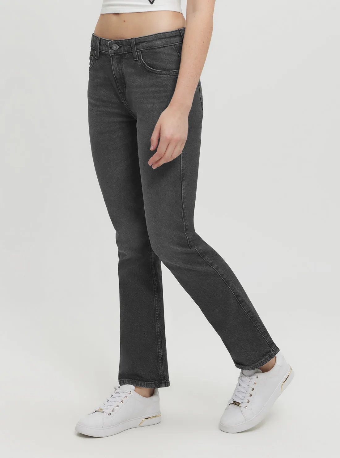 Soft Sustainable Timeless Design Guess Jeans Grey G09 Bootcut Pants