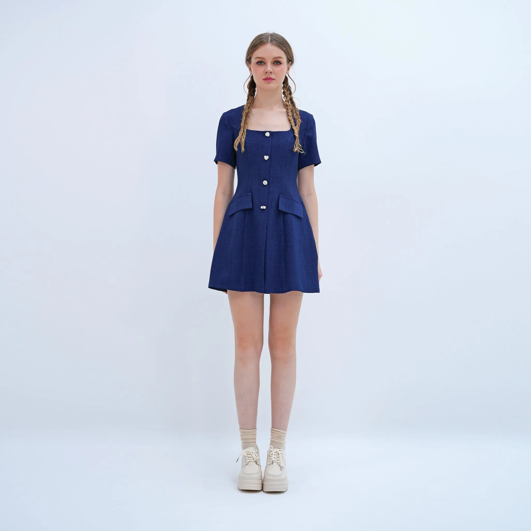 CC Mini Dress Resort Outfit Olive Fresh