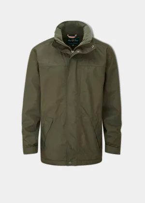 Modular Design Monochrome Look Fernley Men's Waterproof Weekend Coat In Woodland