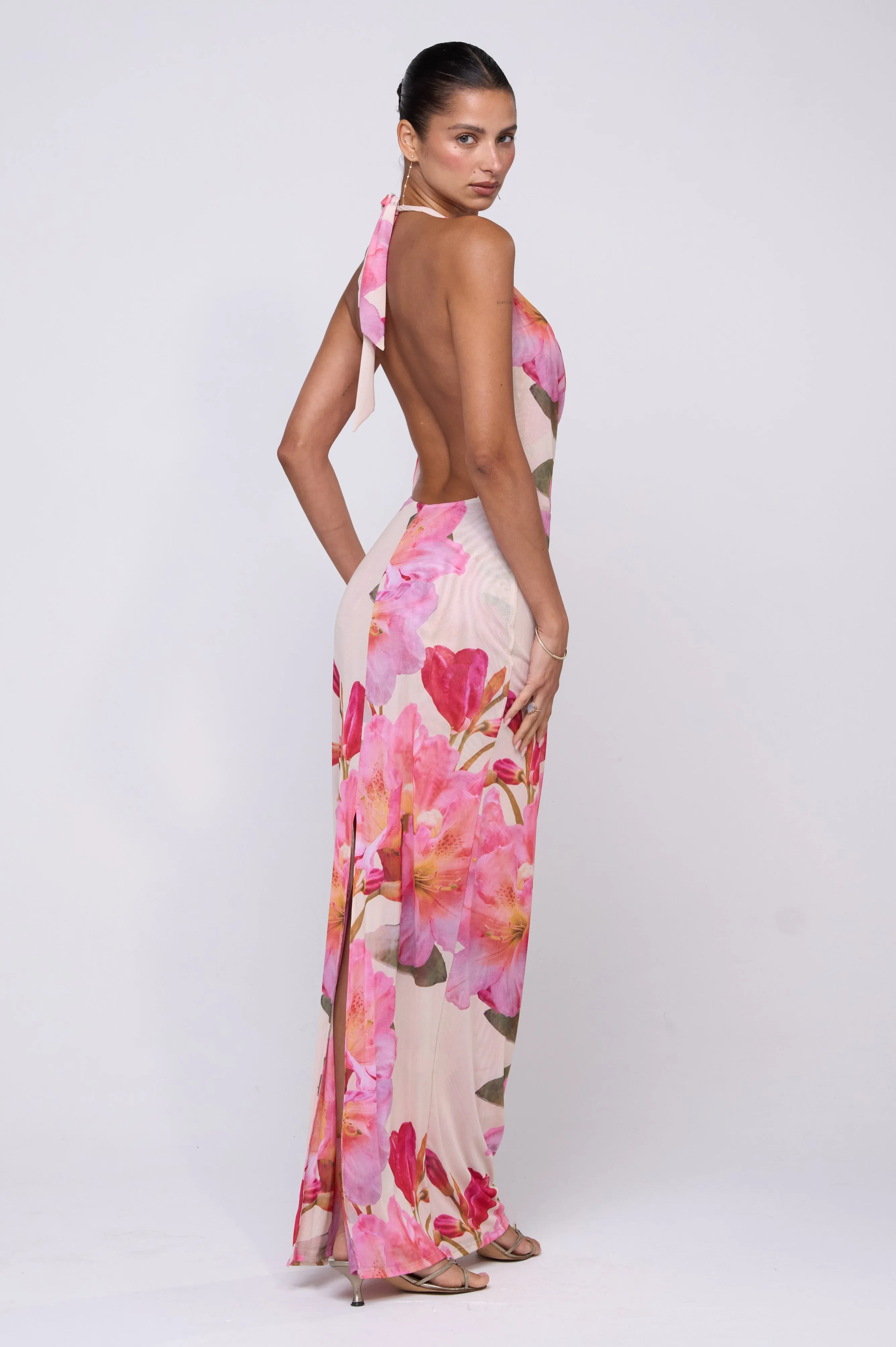 Flexible Cut Fiona Dress in Lily