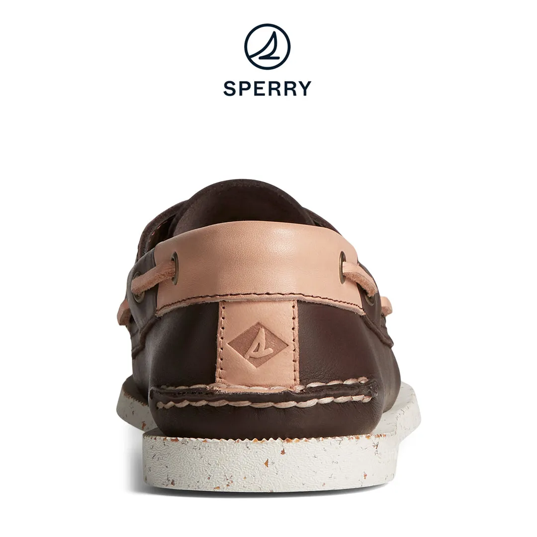 Everyday Routine Men's Authentic Original? Vegetable Re-Tanned Leather Boat Shoe Java (STS25186)